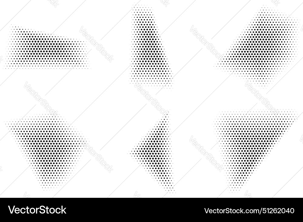 Halftone star pattern reprographic technique Halftone star pattern reprographic technique vector image