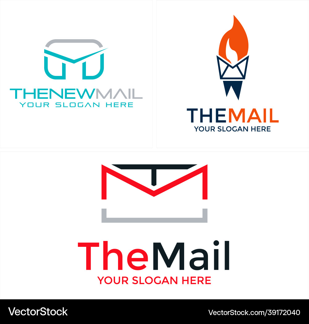 Mail software app technology with envelope fire Mail software app technology with envelope fire vector image
