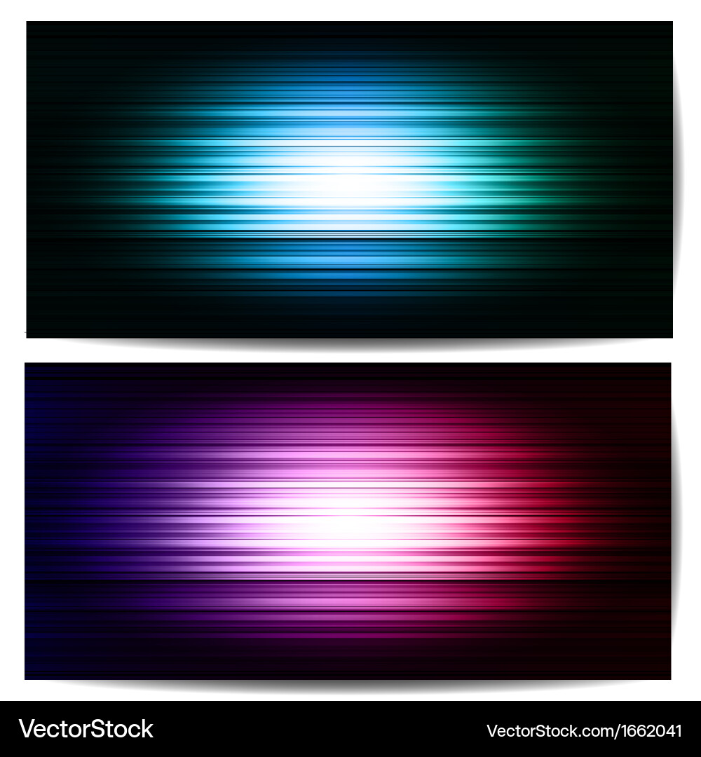 Abstract colored wave on background vector image