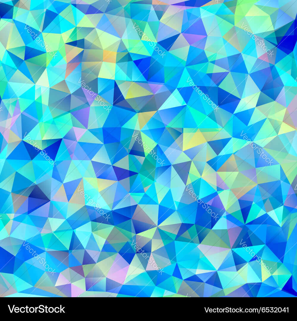 Abstract Colorful Triangle Pattern vector image