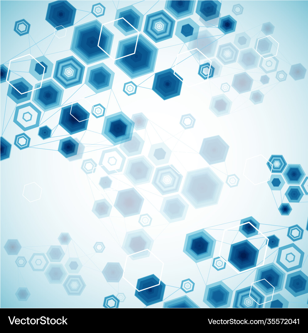 Abstract hexagonal background Abstract hexagonal background vector image