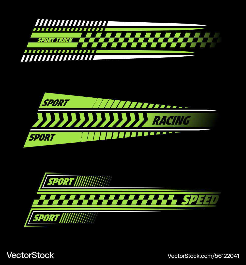 Angled green checkered patterns text Angled green checkered patterns text Vector Image