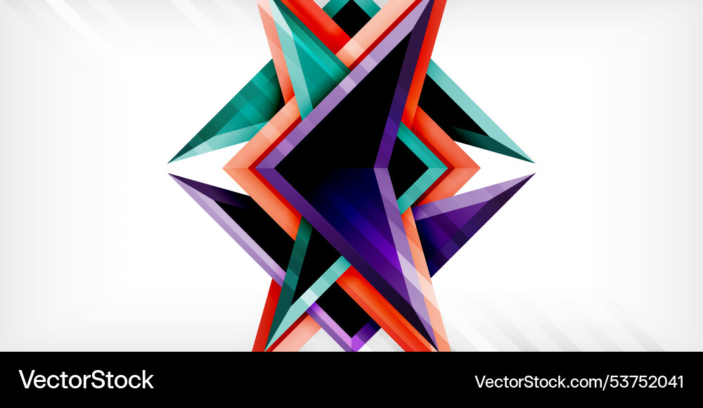 Arrows with 3d effect abstract background Arrows with 3d effect abstract background Vector Image