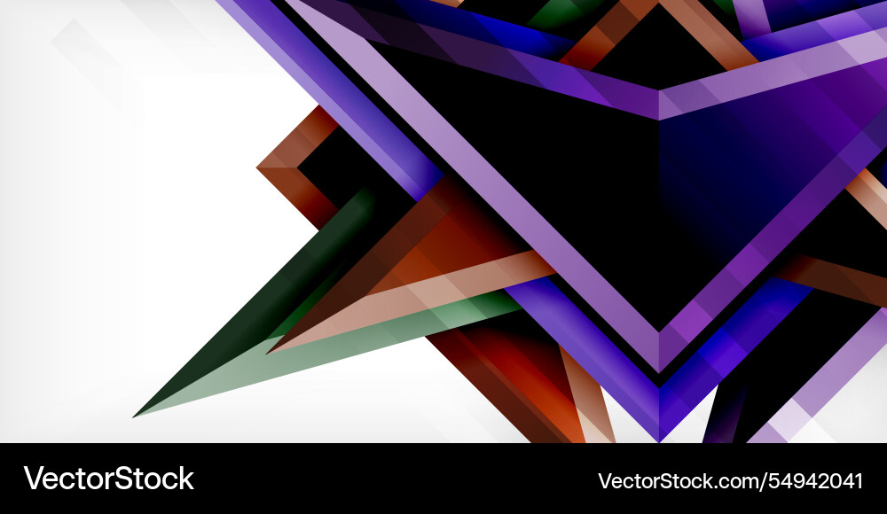 Arrows with 3d effect abstract background Arrows with 3d effect abstract background vector image