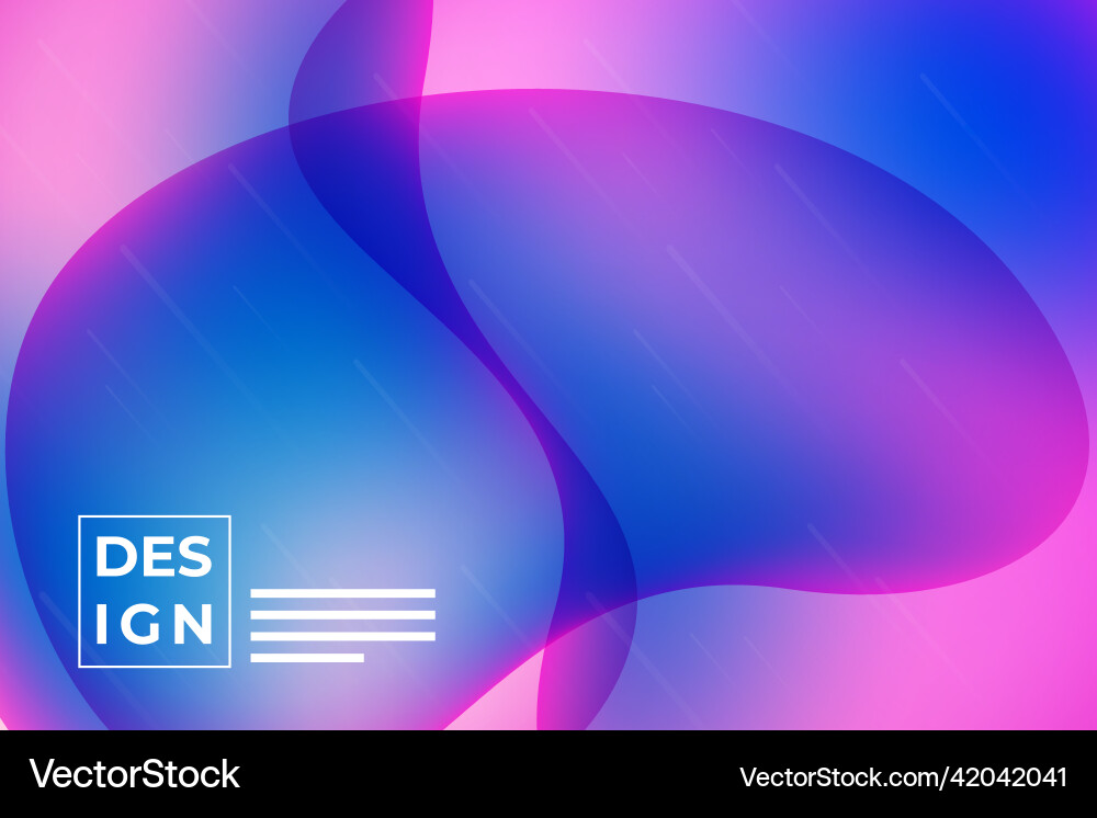Background liquid color full dynamic gradient Vector Image