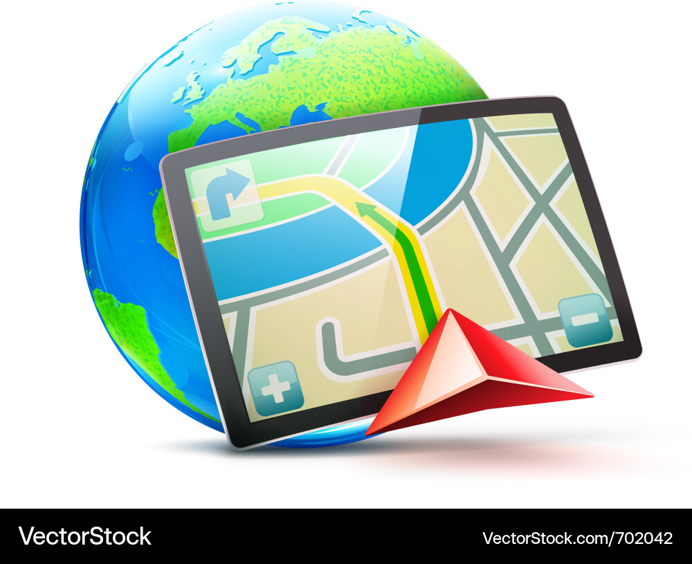 Global Positioning System Vector Image