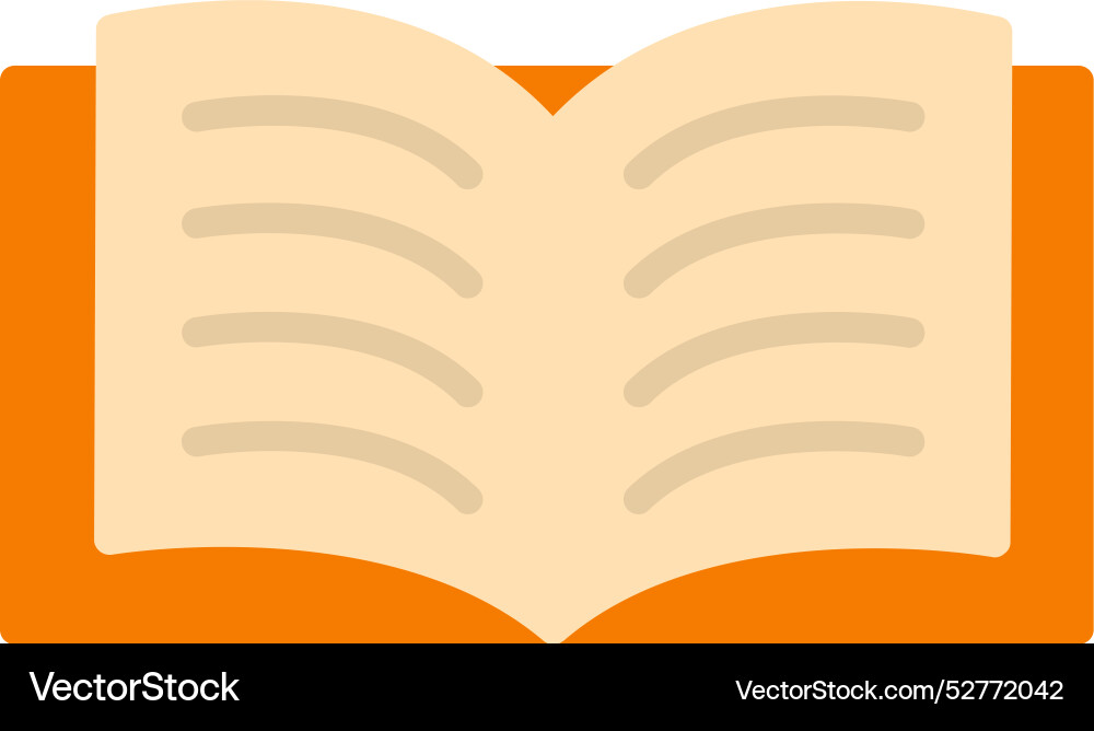 Reading book icon design Vector Image