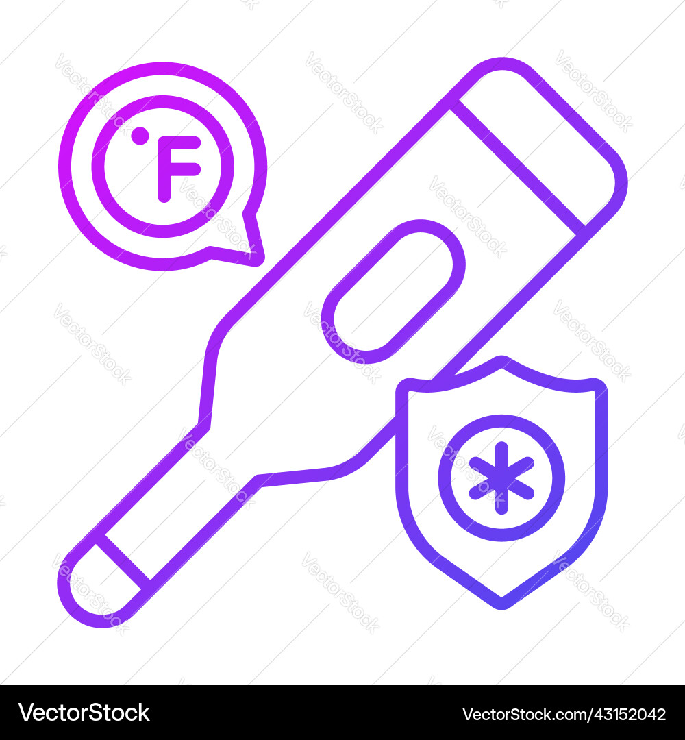 Thermometer modern concepts design Vector Image