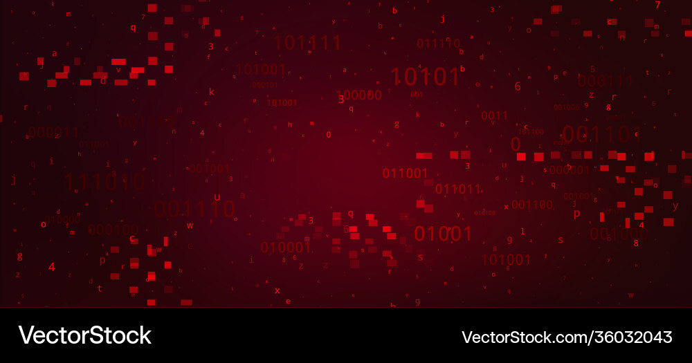 Abstrakt rote Hintergrund mit binären Code Malware Abstrakt rote Hintergrund mit binären Code Malware vektorbild