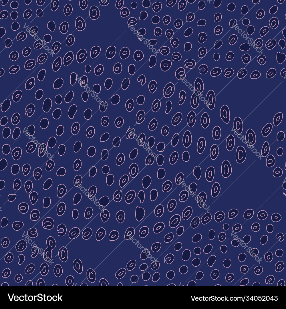 Colorful leafs with prints repeat pattern print vector image