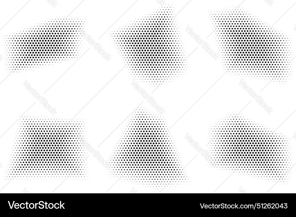 Halftone star pattern reprographic technique Halftone star pattern reprographic technique vector image