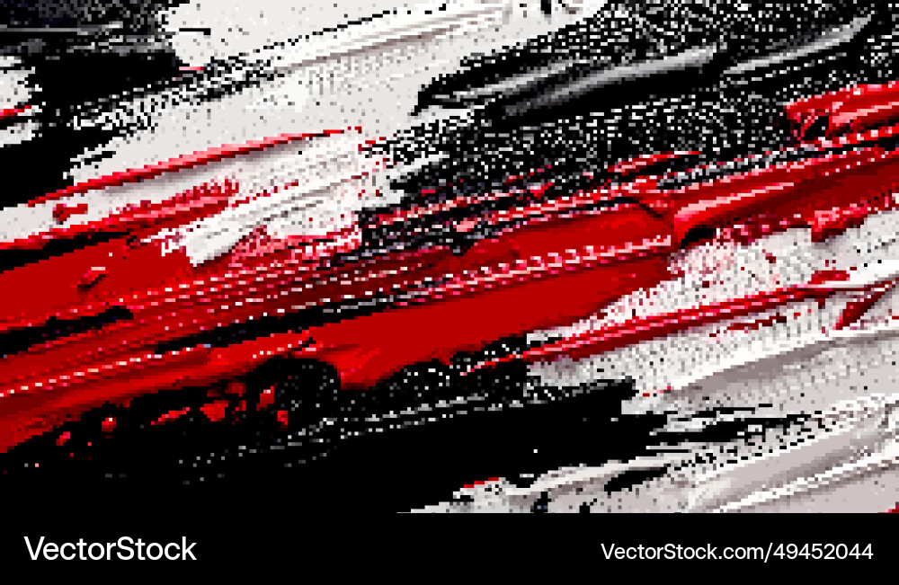 8-bit Pixel Background Vector Image