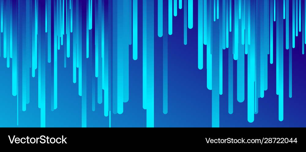 Fluid gradient lines rain design concept thin Fluid gradient lines rain design concept thin vector image