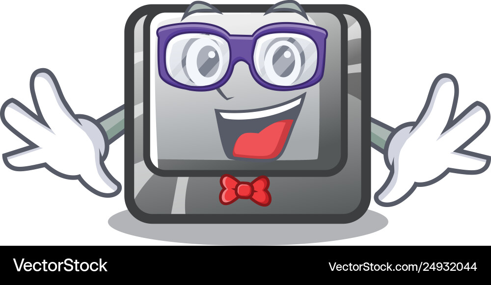 Geek Knopf i in Zeichenform Geek Knopf i in Zeichenform vektorbild