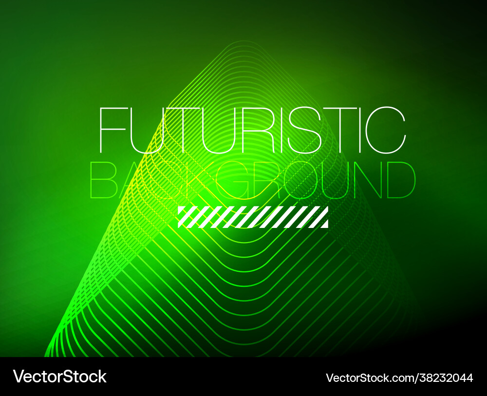 Neon color square shape lines abstract background Neon color square shape lines abstract background Vector Image