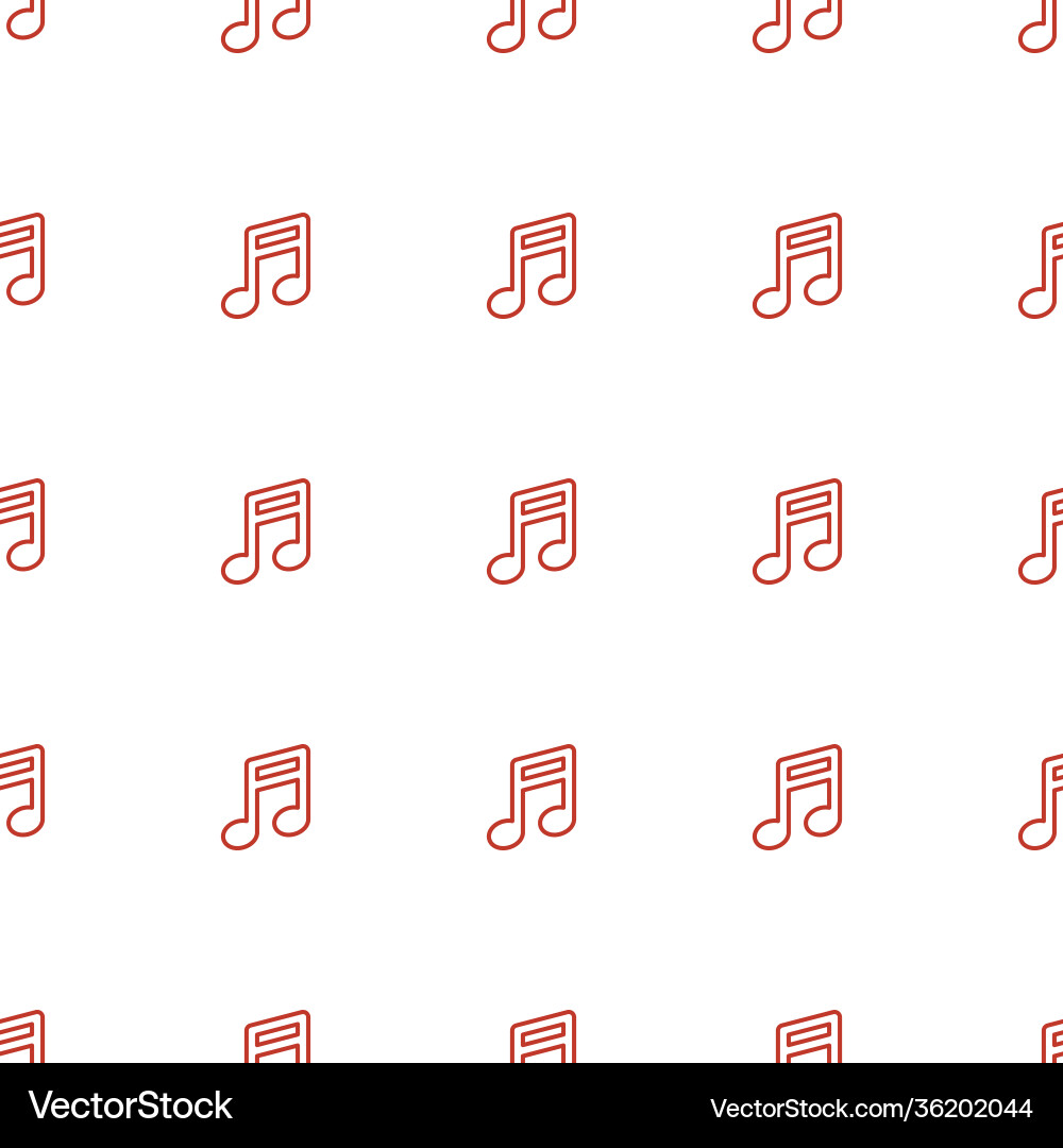 Note icon pattern seamless white background Vector Image