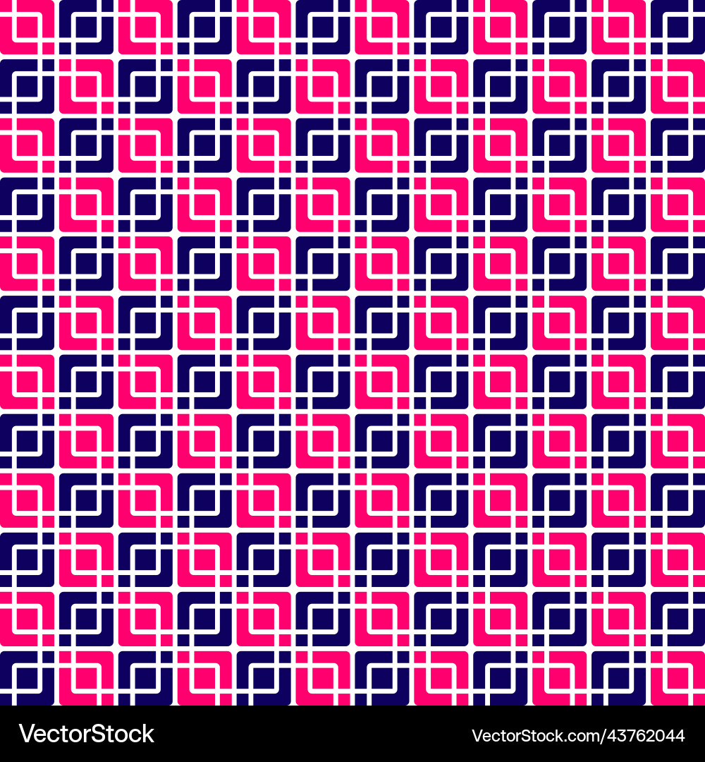 Seamless geometric colorful pattern of squares Seamless geometric colorful pattern of squares Vector Image