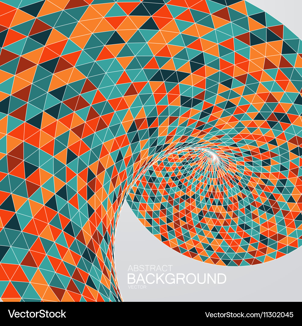 Dynamic Polygonal Background vector image