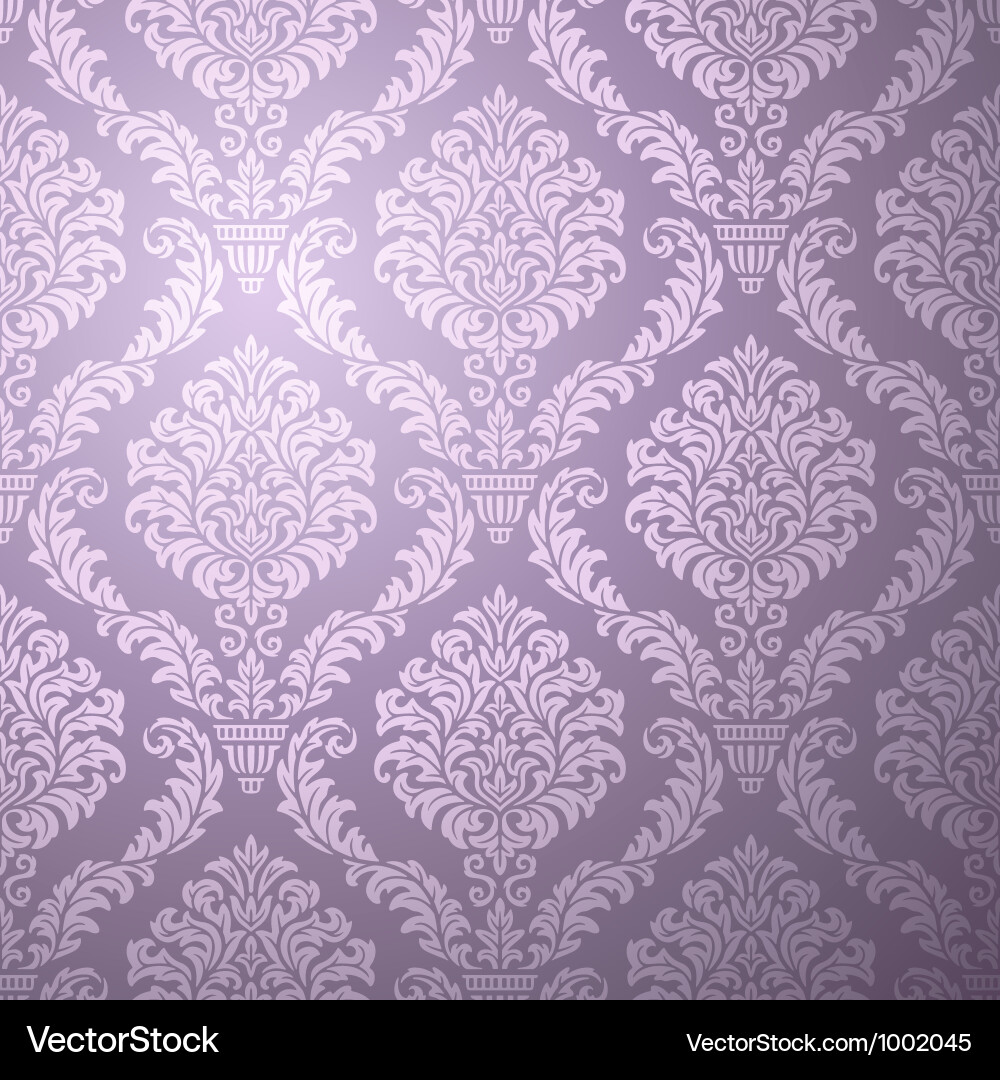 Elegant Damask Pattern vector image