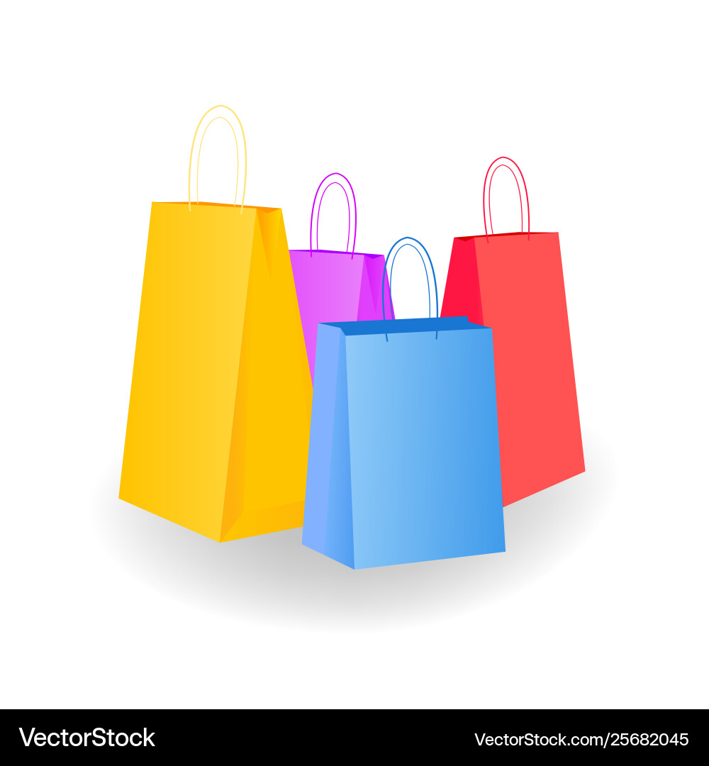 Mega variation a collection colorful empty Vector Image