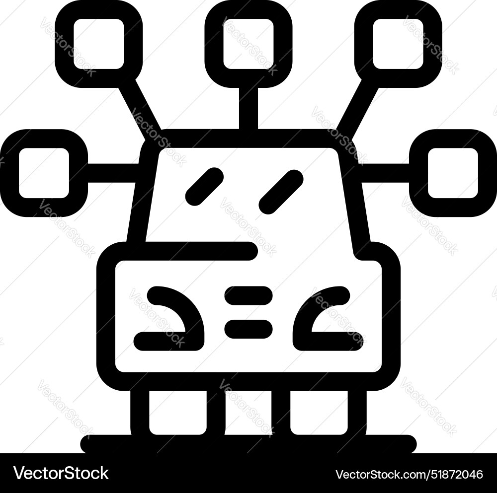 Autonomous self driving vehicle using sensor vector image