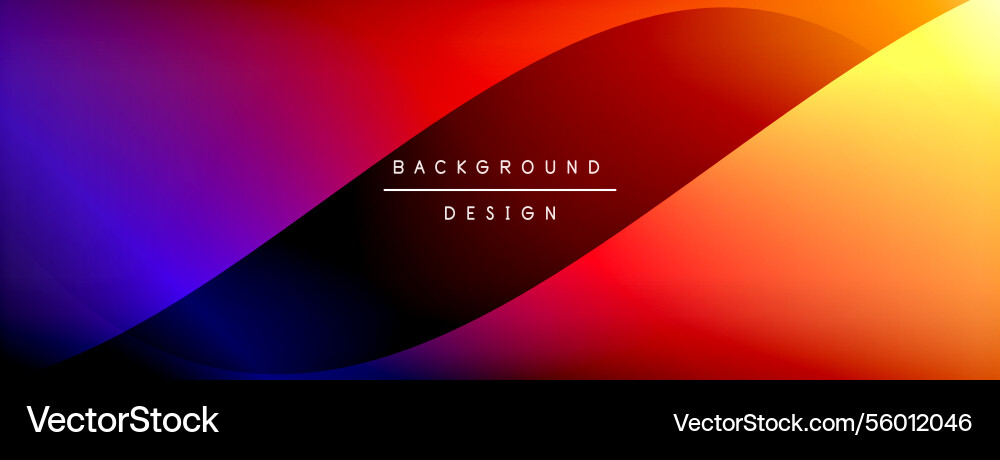 Gradient and shadow wave line geometric Gradient and shadow wave line geometric vector image