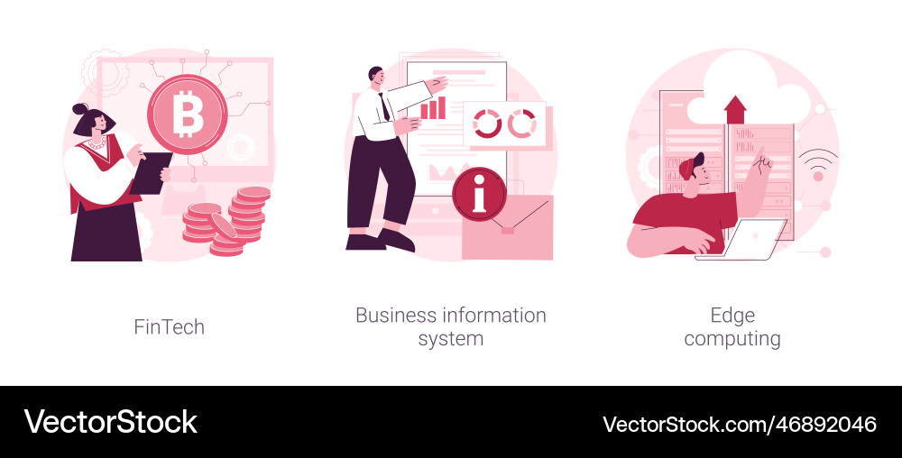 It infrastructure and technology integration It infrastructure and technology integration vector image
