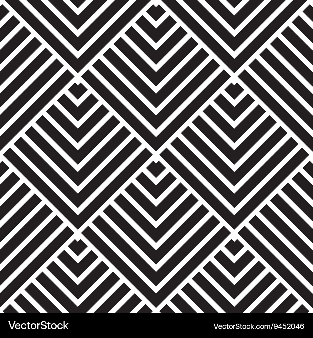 Modern Geometric Grid Pattern vector image