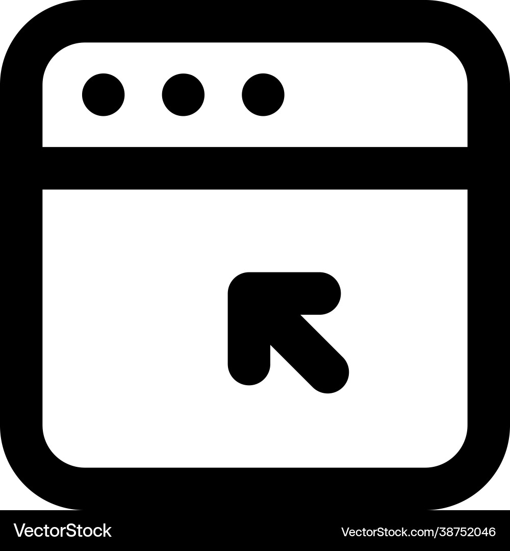 Web cursor vector image