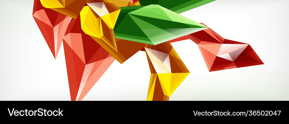 3d triangles and pyramids abstract 3d triangles and pyramids abstract vector image