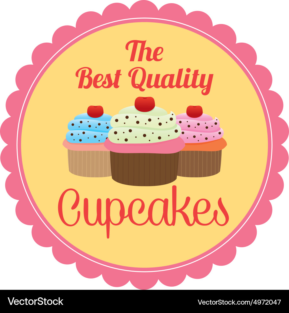 Abstract bakery object on a white background Vector Image