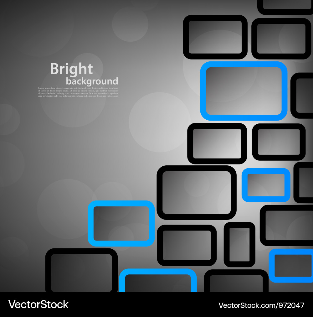 Geometric Square Background vector image