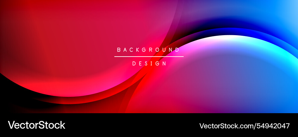 Gradient and shadow wave line geometric background Gradient and shadow wave line geometric background vector image