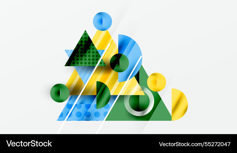Modern abstract design with overlapping Modern abstract design with overlapping vector image