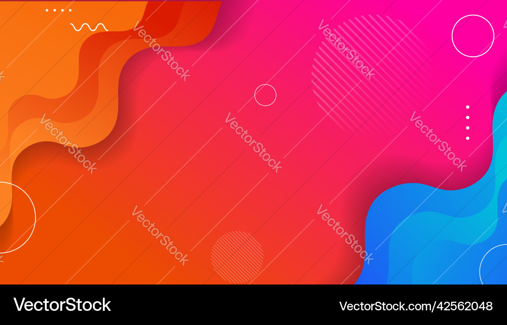 Modern color liquid abstract background design Modern color liquid abstract background design vector image