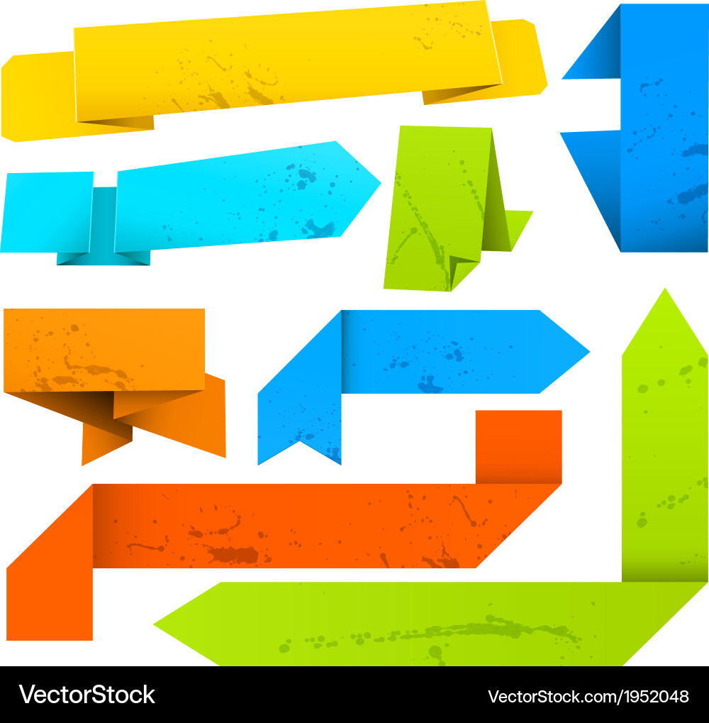 Ribbons Royalty Free Vector Image - VectorStock