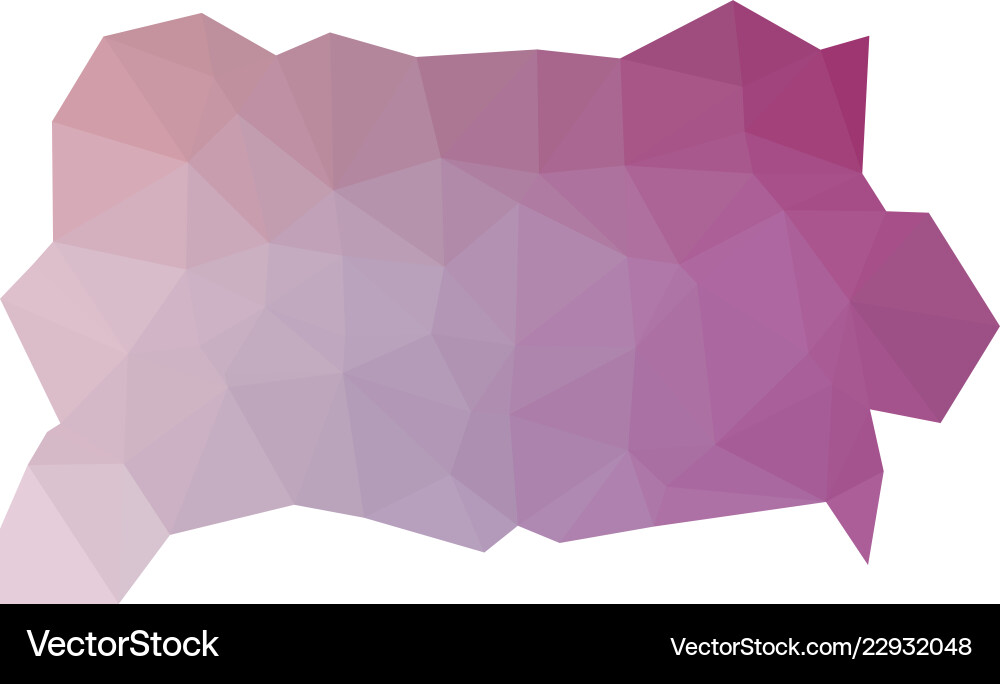 Triangular Low Poly Mosaic Vector Image