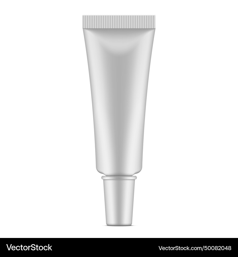 Tube of cream toothpaste closed plastic jar Tube of cream toothpaste closed plastic jar vector image