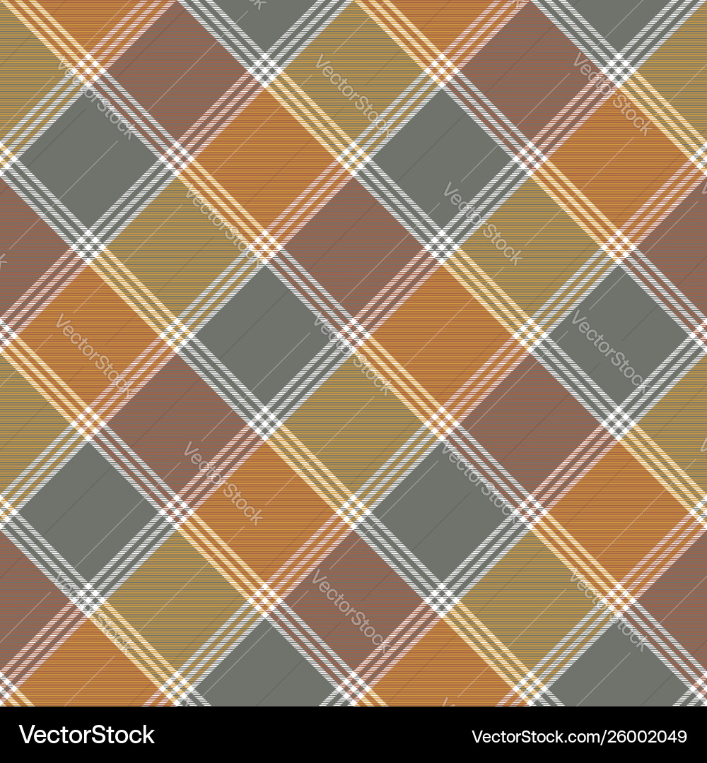 Retro fabric texture check seamless pattern Vector Image