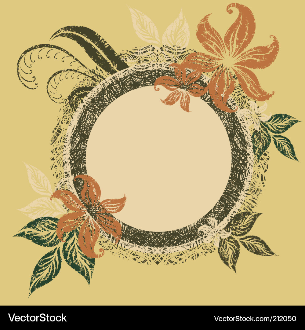 Background frame Vector Image