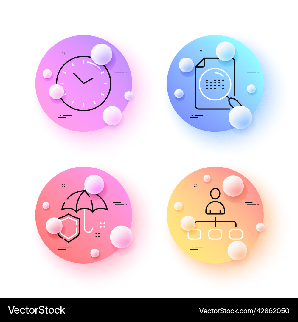 Management time and search file minimal line Management time and search file minimal line vector image