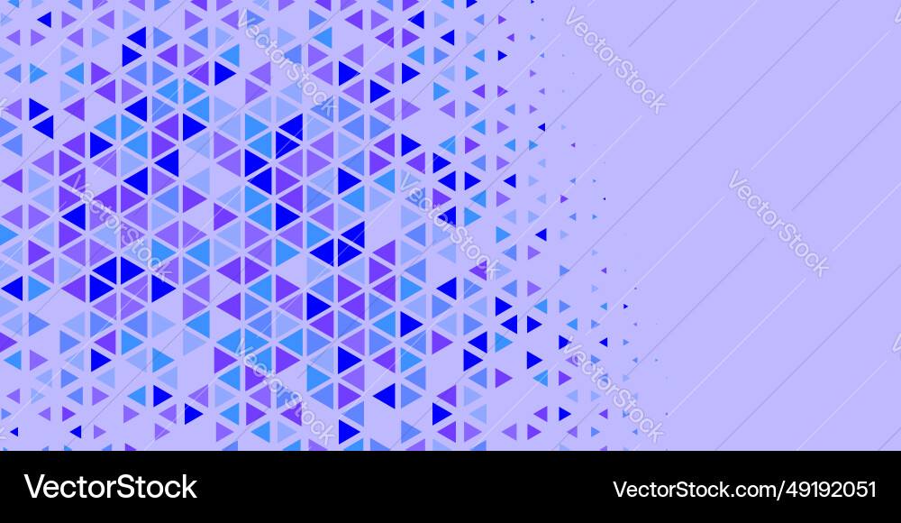 Abstract triangle colorful background Vector Image