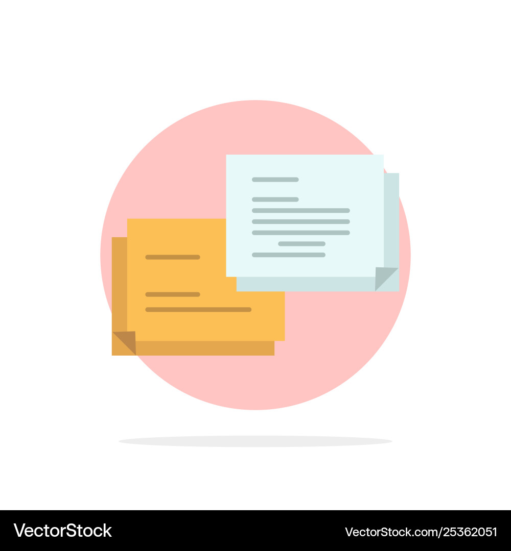 Chat bubble message popup abstract circle Chat bubble message popup abstract circle Vector Image