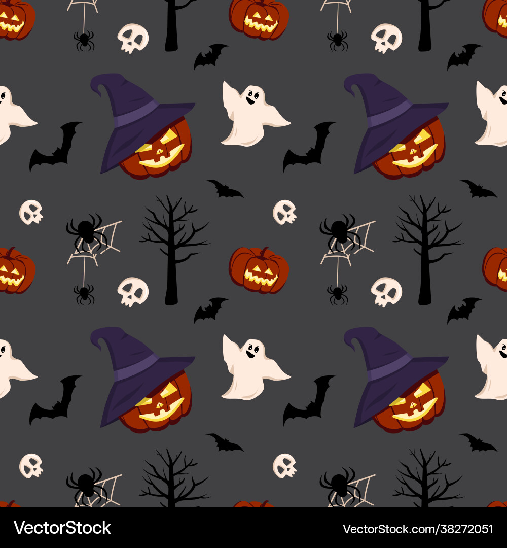 Halloween party decoration Halloween party decoration vector image
