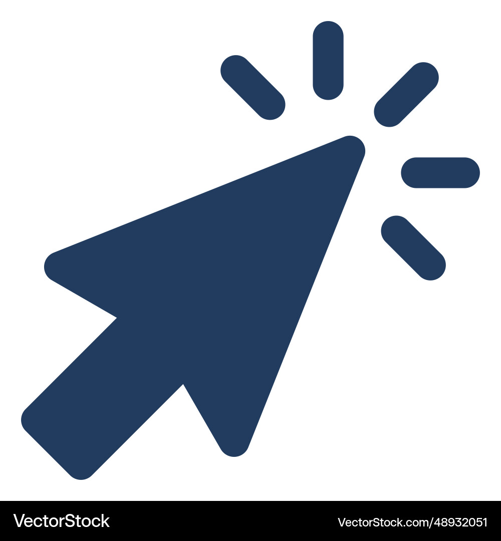 Mouse pointer icon Mouse pointer icon vector image