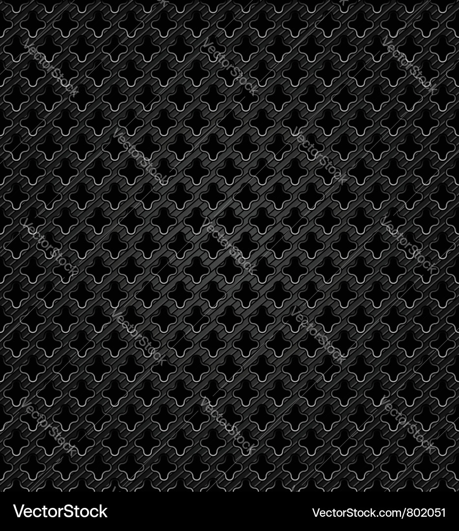 Perforated Metal Texture Vector Image