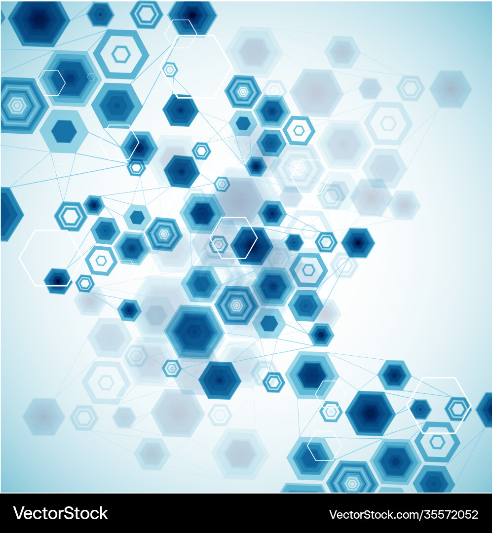 Abstract hexagonal background Abstract hexagonal background vector image