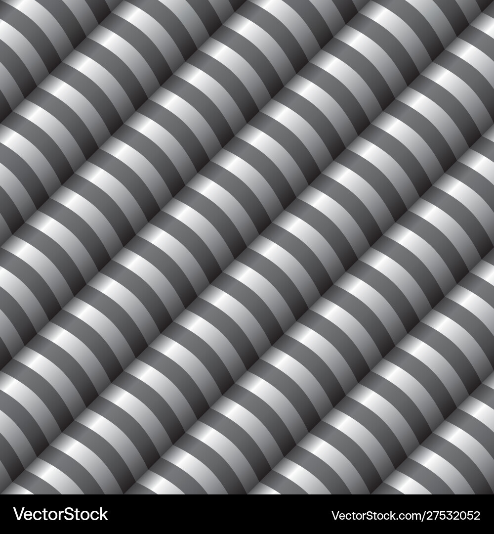 Diagonal Metallic Ripple Pattern vector image