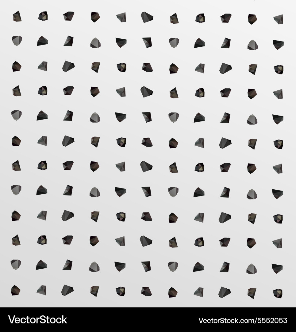 Abstract modern background with polygons design vector image