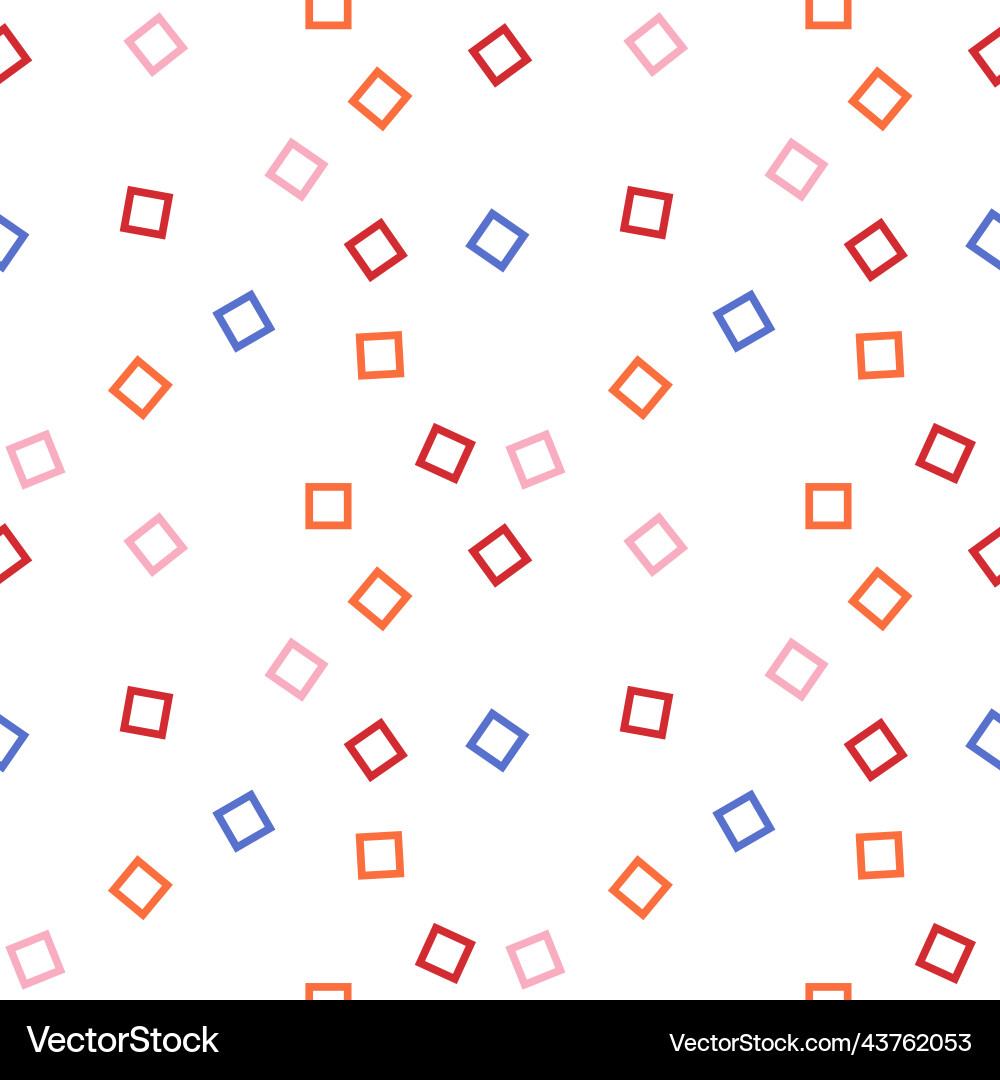 Graphic color squares abstract background design Graphic color squares abstract background design vector image